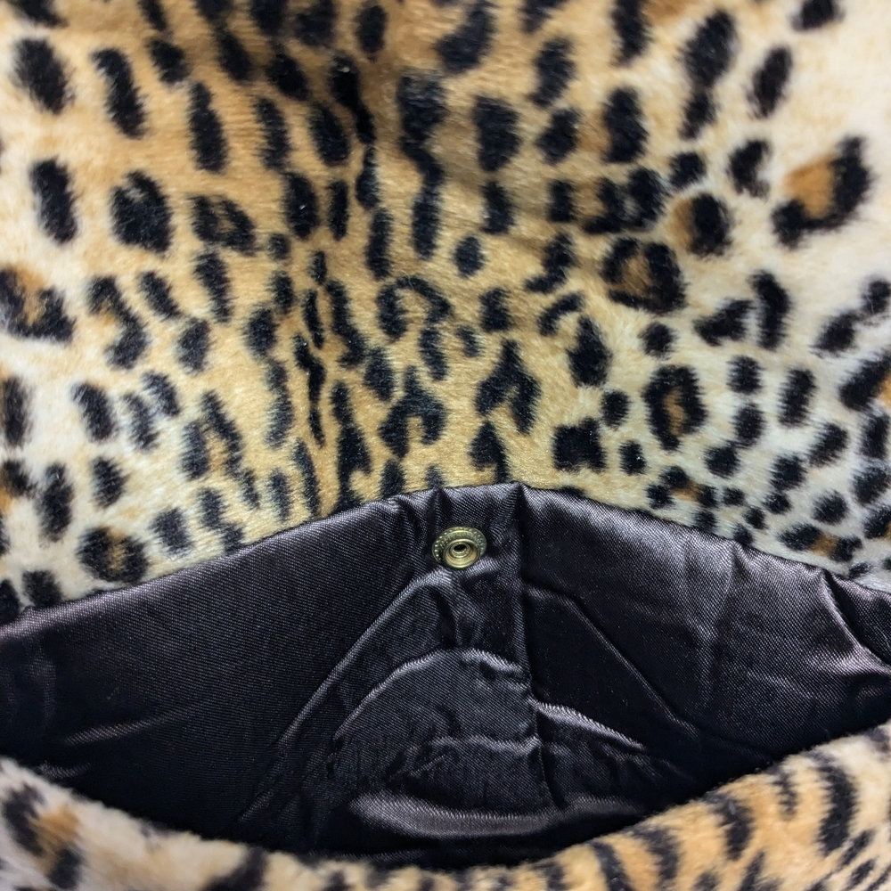 Fur-Totes Leopard Print Backpack - Picture 6 of 6